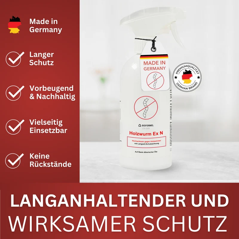 Holzwurm-Spray 2026