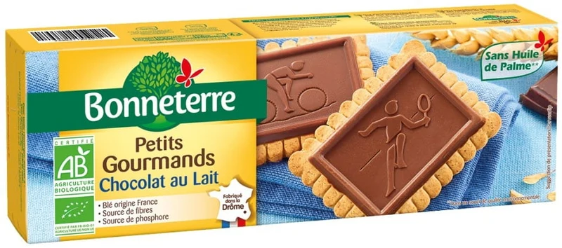 MILCHSCHOKOLADE HERBATES BIO 126 g - BONNETERRE