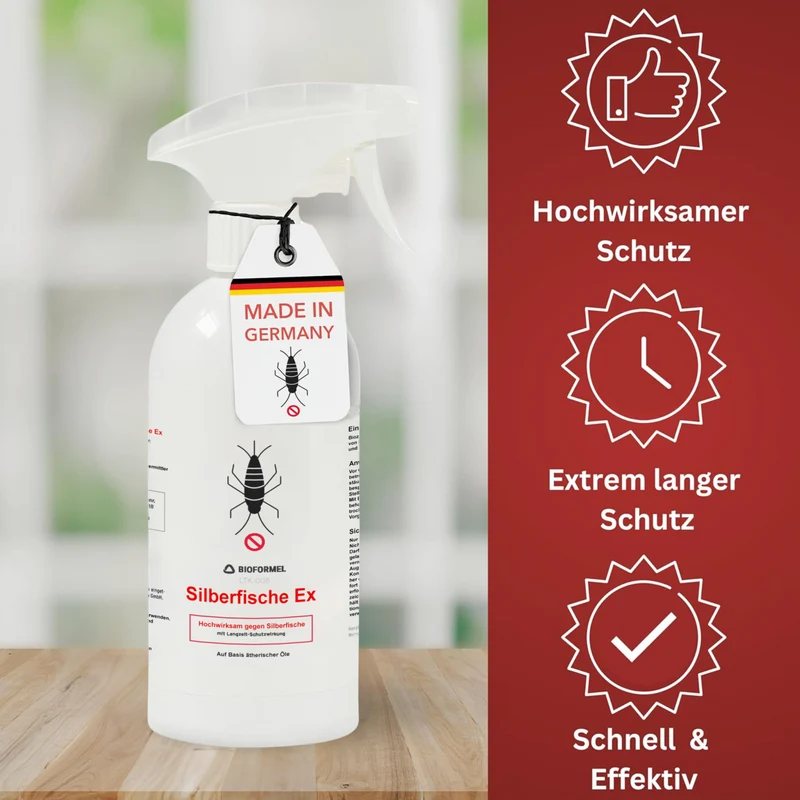 Silberfisch-Spray