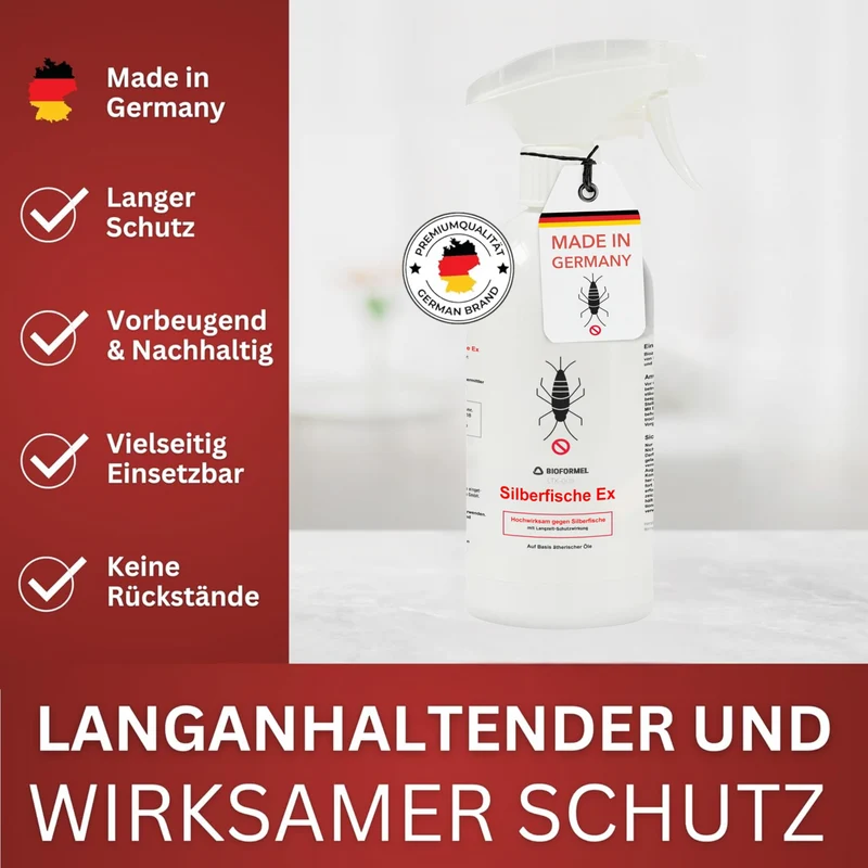 Silberfisch-Spray