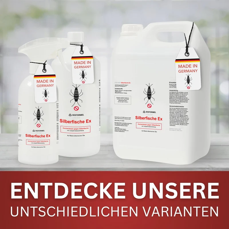 Silberfisch-Spray