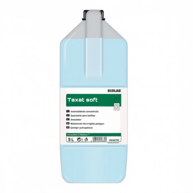 Ammorbidente liquido per bucato Ecolab Taxat Soft 4x5 litri DISPONIBILE IN 7 GIORNI LAVORATIVI
