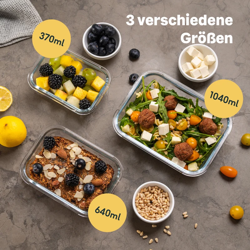 Frischhaltedosen 12er Set