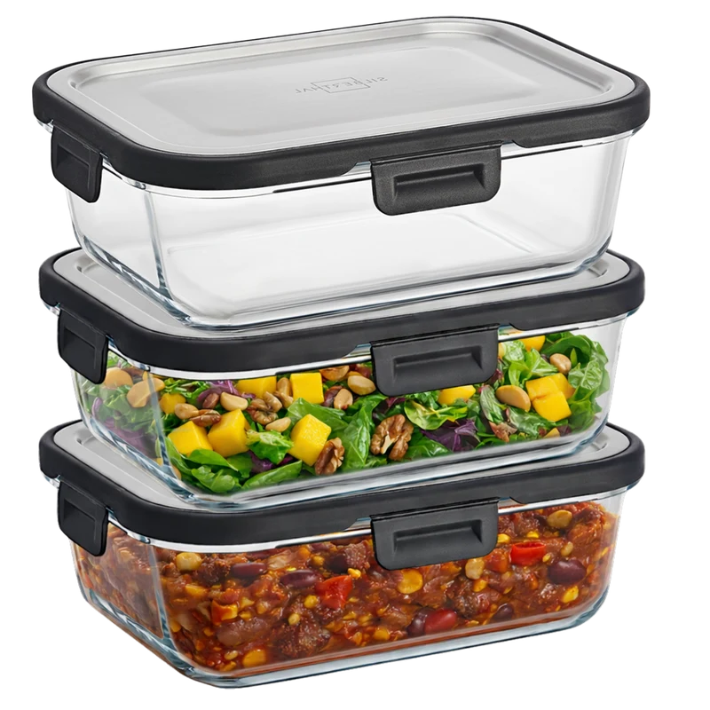 Frischhaltedosen 1 Liter 3er Set