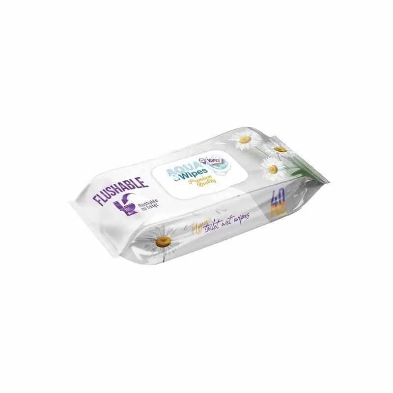Aqua Wipes Premium feuchtes Toilettenpapier 40 Stück