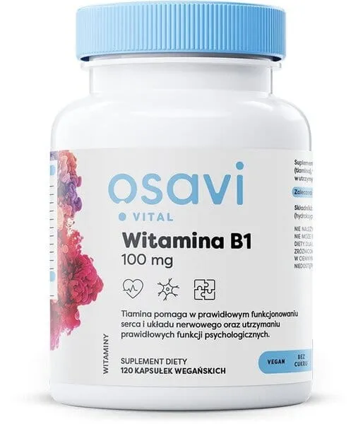 OSAVI Vitamin B1 100 mg (120 Kapseln).