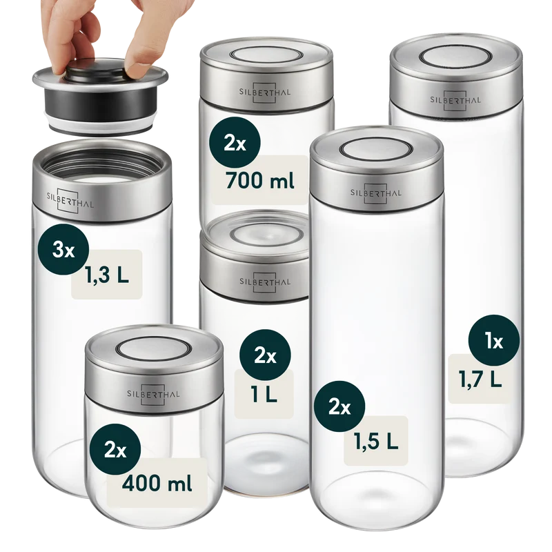Vorratsgläser 12er Set