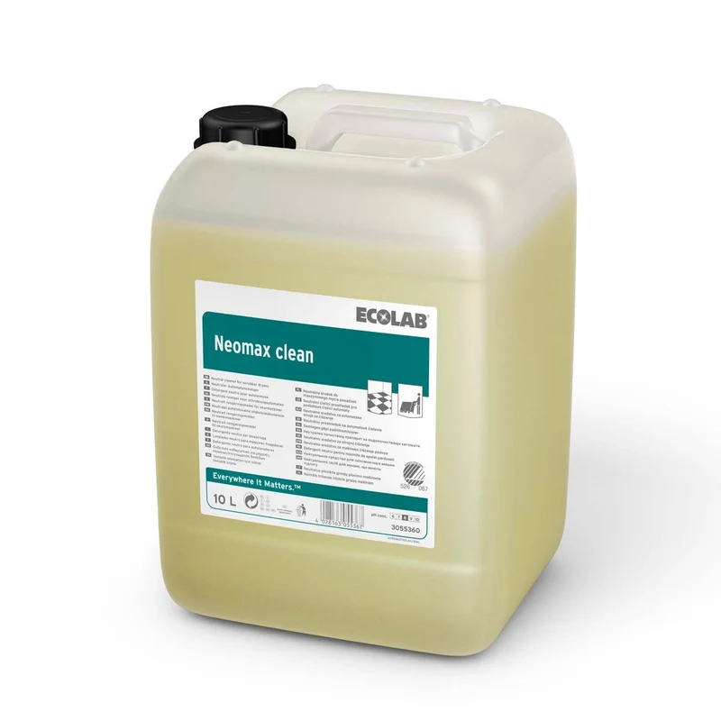 Detergente neutro per lavasciuga Ecolab Neomax Clean 10 litri DISPONIBILE IN 7 GIORNI LAVORATIVI