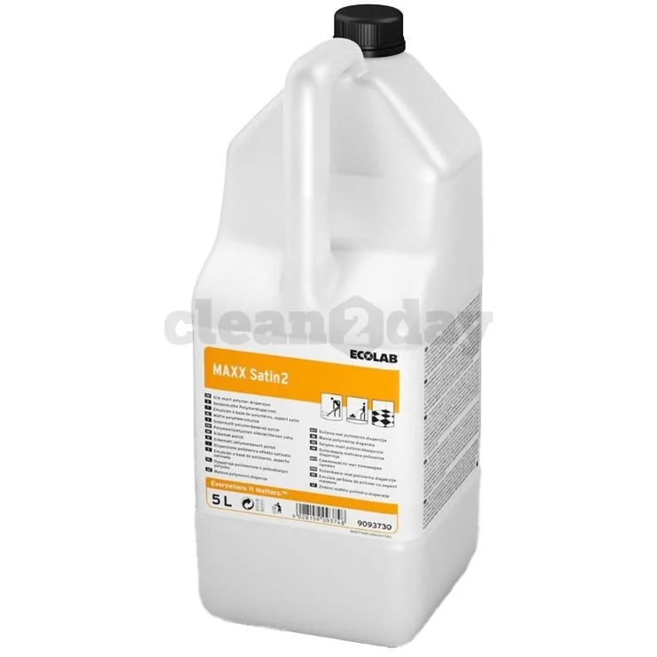 Dispersione polimerica effetto satinato per pavimenti Ecolab MAXX Satin2 5 litri DISPONIBILE IN 7 GIORNI LAVORATIVI