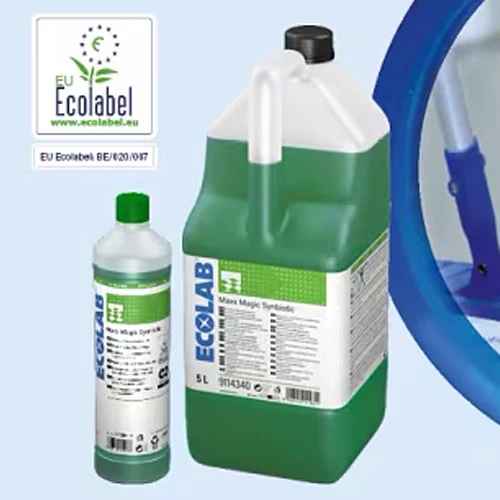 Detergente sinbiotico Ecolabel per lavasciuga Ecolab MAXX Magic Scrub Synbiotic 2x5 litri DISPONIBILE IN 7 GIORNI LAVORATIVI