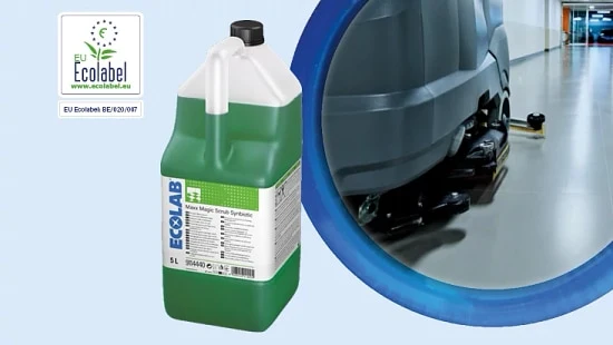 Detergente sinbiotico Ecolabel per lavasciuga Ecolab MAXX Magic Scrub Synbiotic 5 litri DISPONIBILE IN 7 GIORNI LAVORATIVI