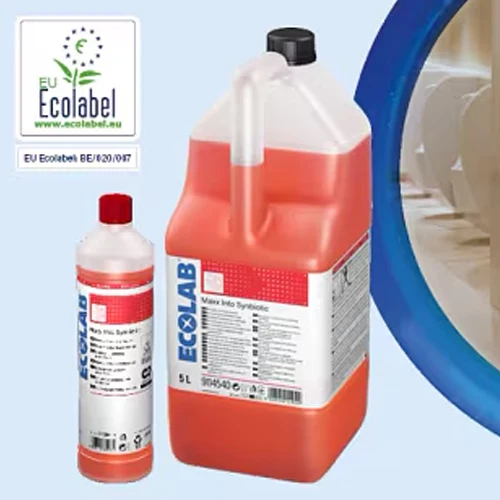 Detergente sinbiotico Ecolabel per sanitari e bagno Ecolab MAXX Into Synbiotic 5 litri DISPONIBILE IN 7 GIORNI LAVORATIVI