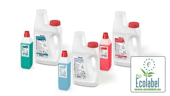 Detergente acido concentrato Ecolabel per sanitari Ecolab MAXX Into Plus 1 litro DISPONIBILE IN 7 GIORNI LAVORATIVI