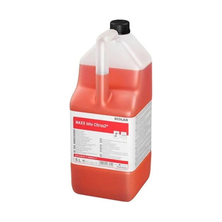 Detergente anticalcare per sanitari e bagno Ecolab MAXX Into Citrus2 5 litri DISPONIBILE IN 7 GIORNI LAVORATIVI
