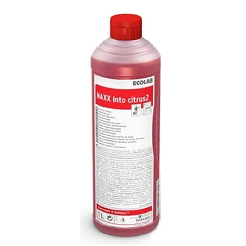 Detergente anticalcare per sanitari e bagno Ecolab MAXX Into Citrus2 1 litro DISPONIBILE IN 7 GIORNI LAVORATIVI