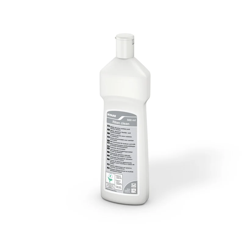Detergente cremoso abrasivo Ecolabel per superfici dure Ecolab Rilan Clean 500 ml DISPONIBILE IN 7 GIORNI LAVORATIVI