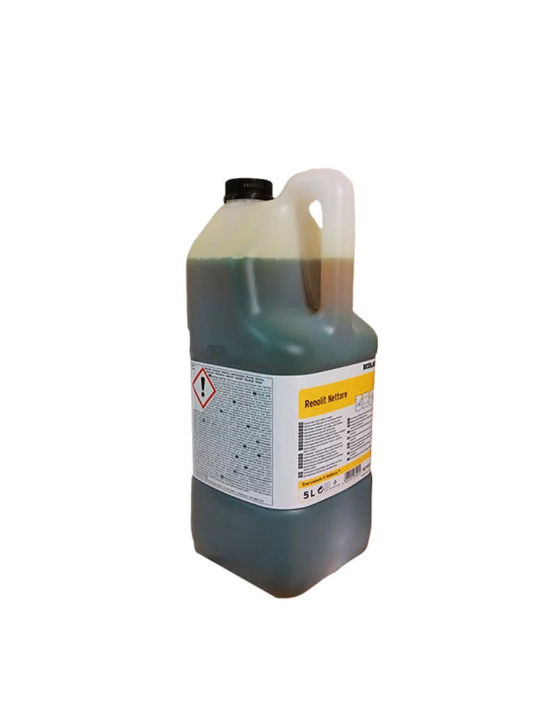Sgrassante profumato a base ammoniacale per tutte le superfici Ecolab Renolit Nettore 5 litri DISPONIBILE IN 7 GIORNI LAVORATIVI