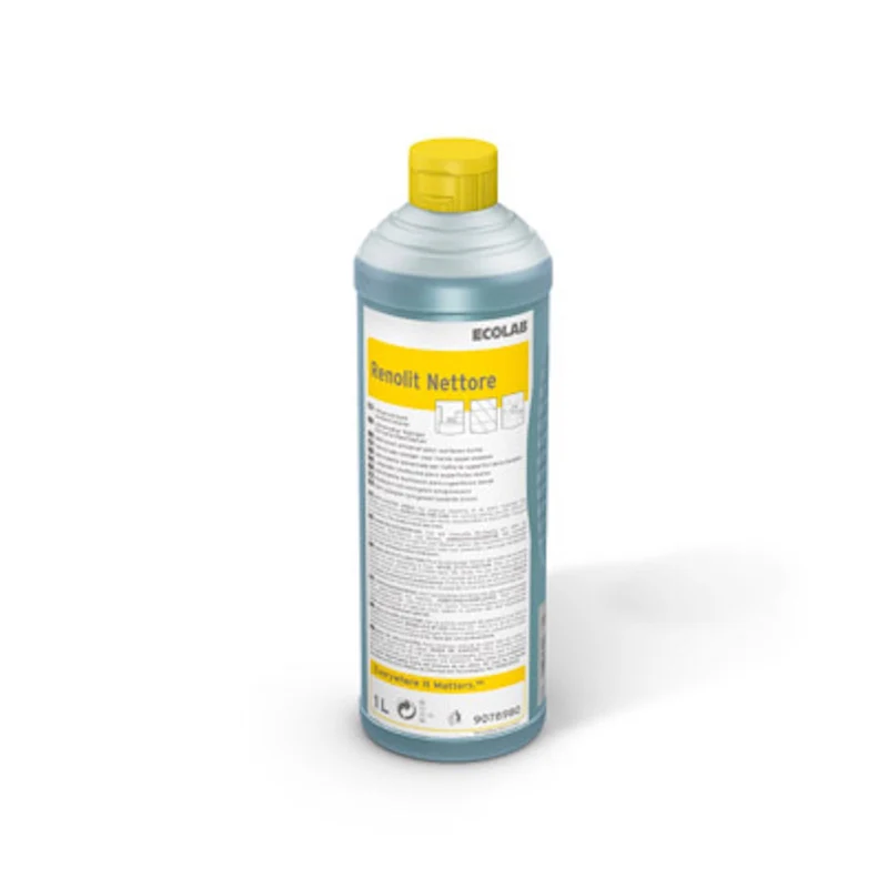 Sgrassante profumato a base ammoniacale per tutte le superfici Ecolab Renolit Nettore 12x1 litro DISPONIBILE IN 7 GIORNI LAVORATIVI