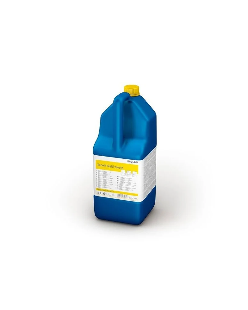 Detergente multiuso candeggiante a base di cloro Ecolab Renolit Multi-Bleach 2x5 litri DISPONIBILE IN 7 GIORNI LAVORATIVI