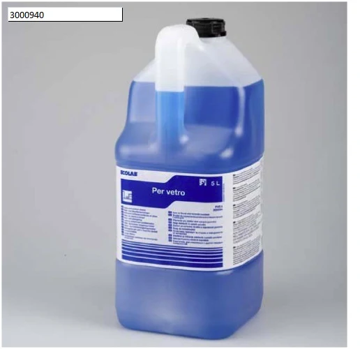 Detergente per vetri e superfici lavabili Ecolab Per Vetro 2x5 litri DISPONIBILE IN 7 GIORNI LAVORATIVI