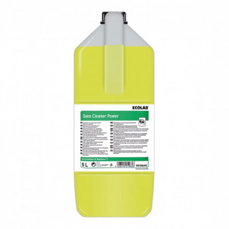 Detergente sgrassante per forni autopulenti Ecolab Oven Cleaner Power 4x5 litri DISPONIBILE IN 7 GIORNI LAVORATIVI