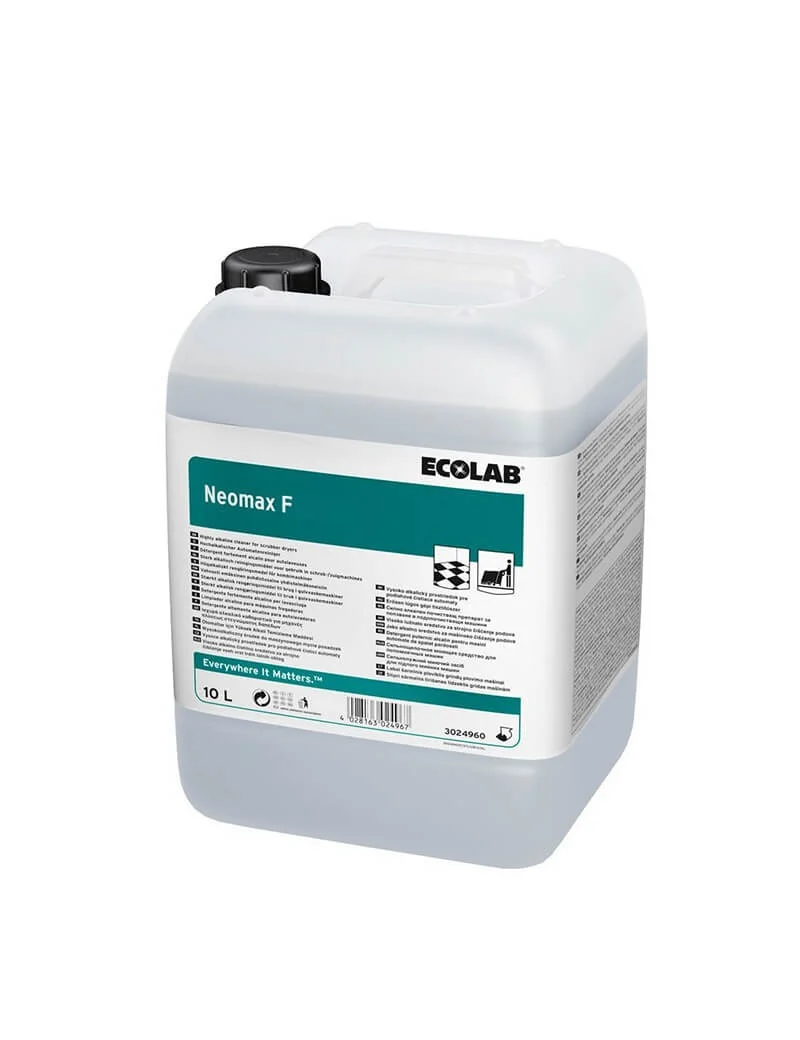 Detergente neutro profumato per lavasciuga Ecolab Neomax F 10 litri DISPONIBILE IN 7 GIORNI LAVORATIVI