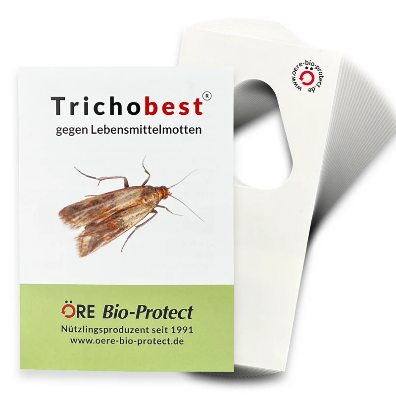 Trichobest® gegen Lebensmittelmotten Komplettbehandlung (3 Lieferungen)