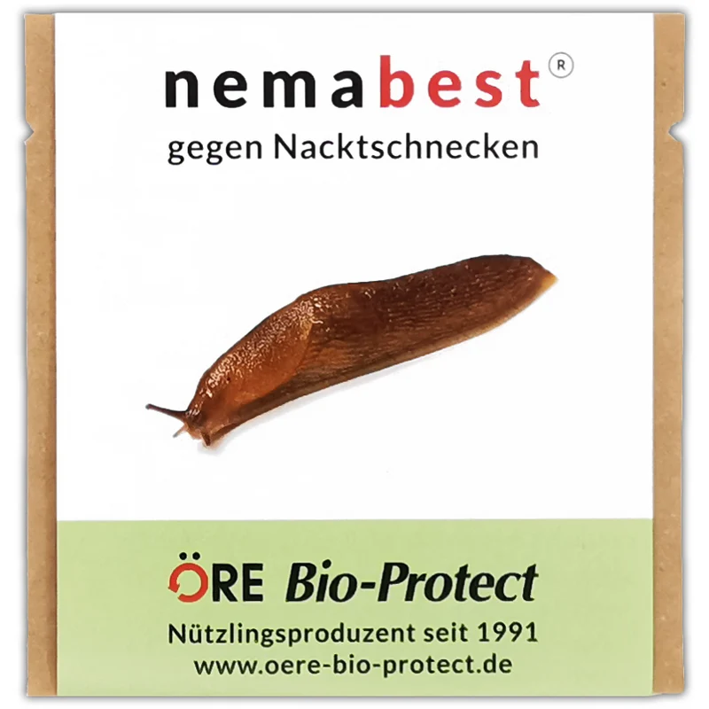 nemabest® PC Nematoden gegen Nacktschnecken in Gemüse, Erdbeeren, Obst, Kräutern und Rasen