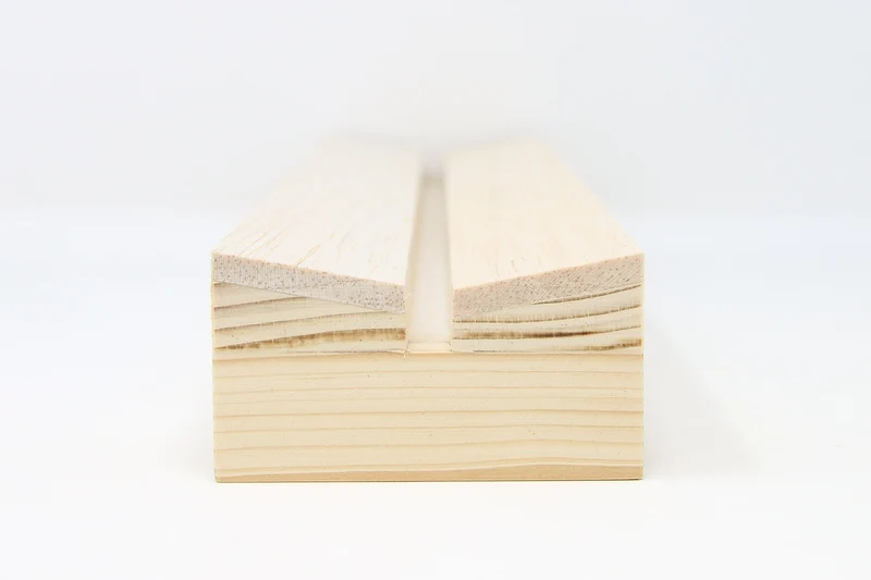 Butterfly Setting Board 6 x 39cm (6mm groove) | Angular Balsa Wood Spreading Boards for Preparation of Butterflies