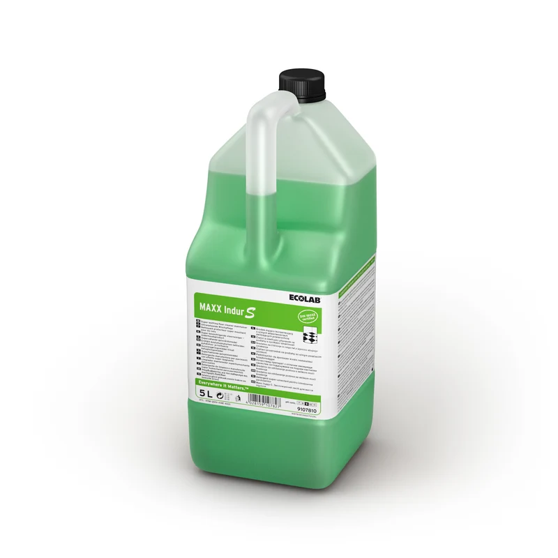Detergente manutentore Ecolabel per pavimenti Ecolab MAXX Indur S 2x5 litri DISPONIBILE IN 7 GIORNI LAVORATIVI