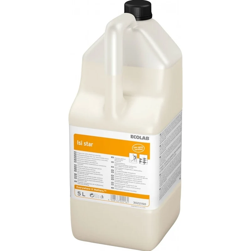 Cera metallizzata ad elevata persistenza per pavimenti Ecolab Isi Star 2x5 litri DISPONIBILE IN 7 GIORNI LAVORATIVI