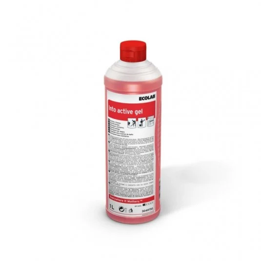 Detergente gel anticalcare per sanitari Ecolab Into Active Gel 12x1 litro DISPONIBILE IN 7 GIORNI LAVORATIVI