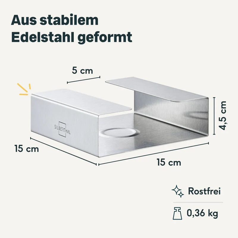 Stövchen aus Edelstahl