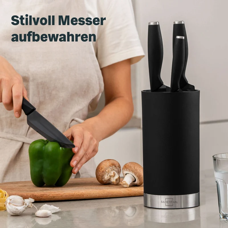 Messerblock Schwarz