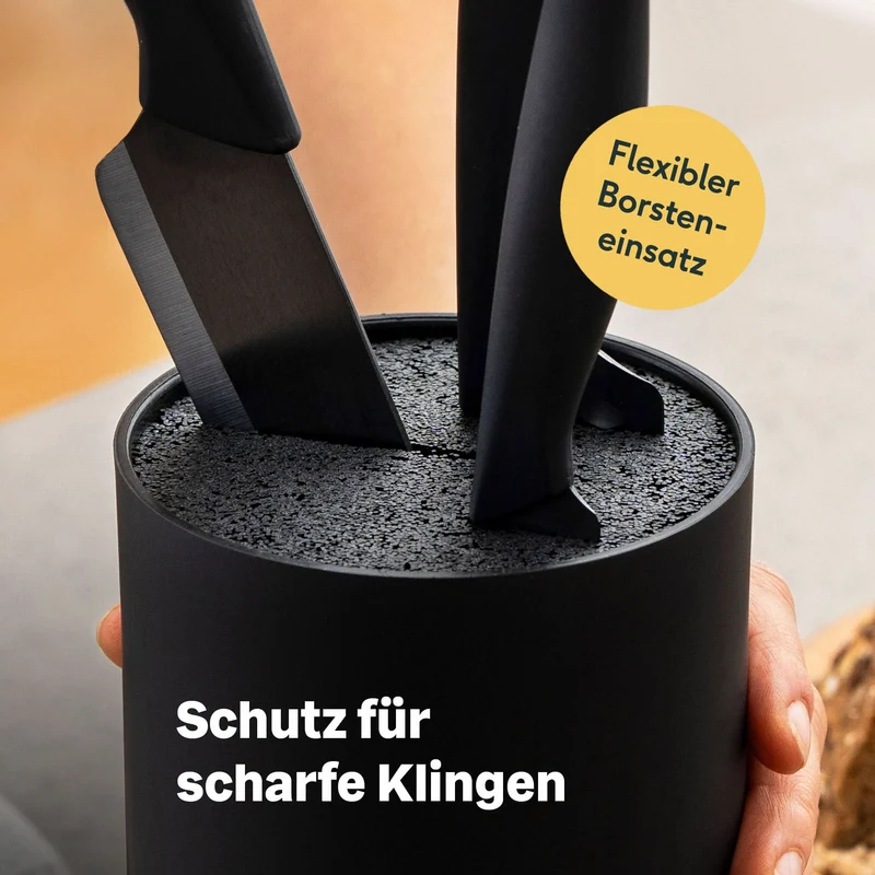Messerblock Schwarz