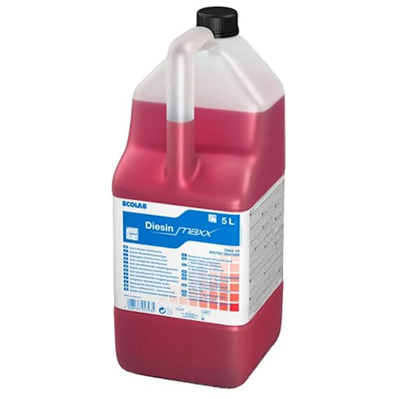 Detergente disinfettante acido anticalcare per sanitari Ecolab Diesin MAXX 2x5 litri DISPONIBILE IN 7 GIORNI LAVORATIVI