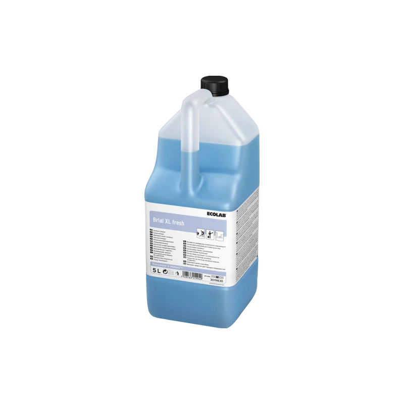 Detergente neutro profumato per pavimenti Ecolab Brial XL Fresh 2x5 litri DISPONIBILE IN 7 GIORNI LAVORATIVI