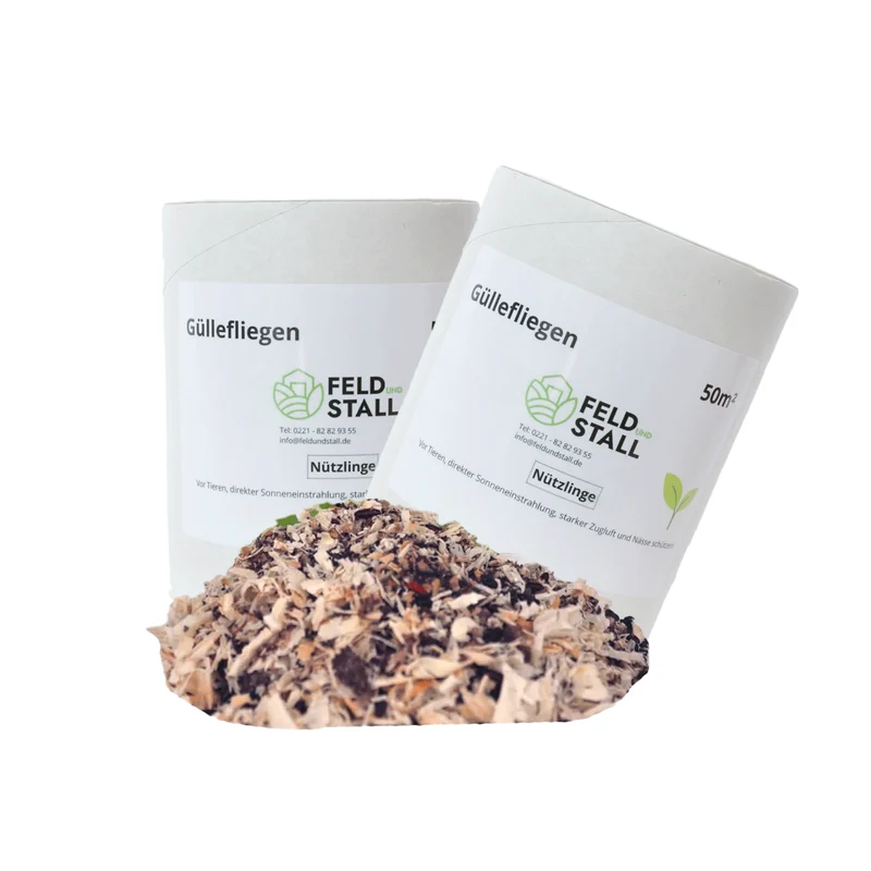 Güllefliege - Biologische Stallfliegen-Bekämpfung in Ställen - 50m²