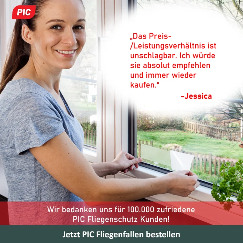 PIC Fenster Fliegenfalle