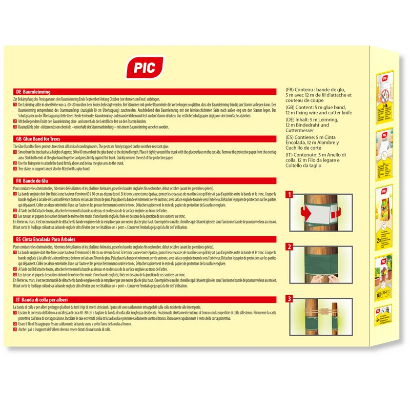 PIC Leimringe für Obstbäume - 5m