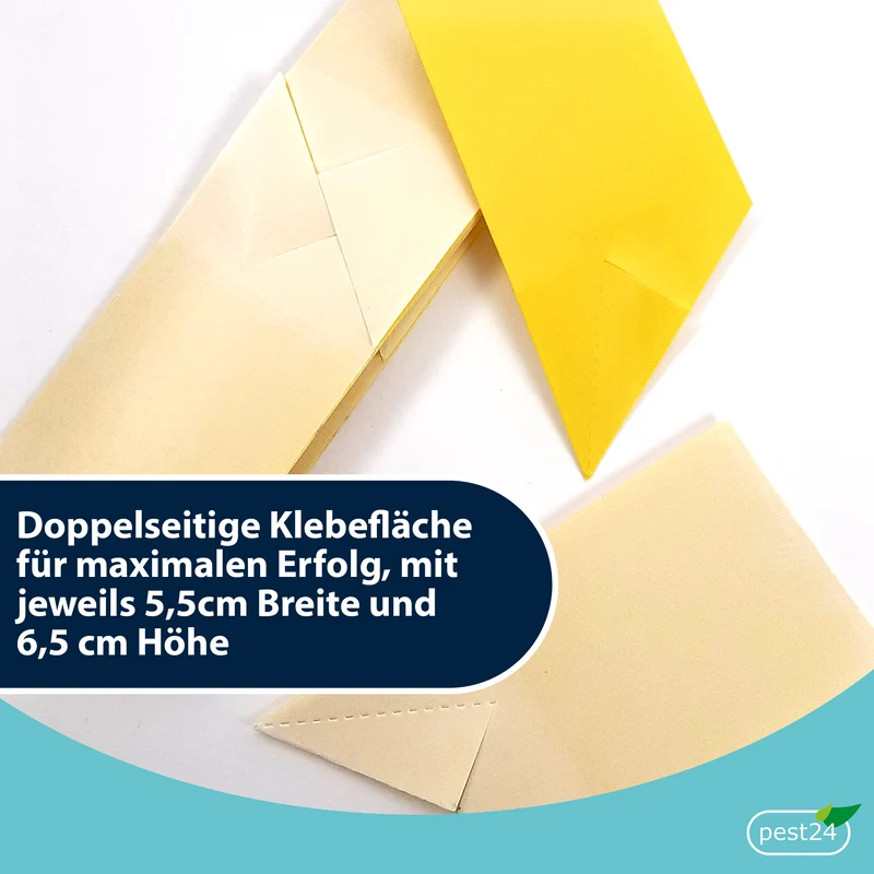 pest24 Gelbsticker - 10x Gelbtafel