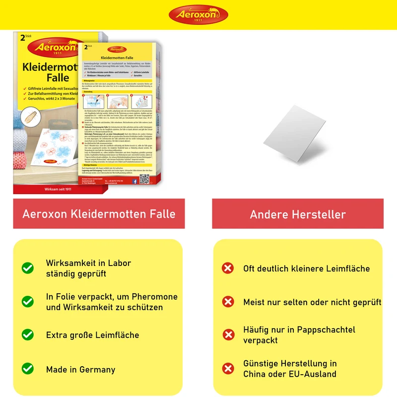 Aeroxon Kleidermottenfalle