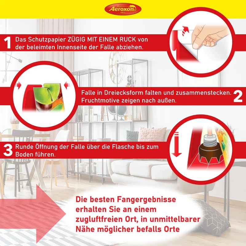 Aeroxon Fruchtfliegenfalle