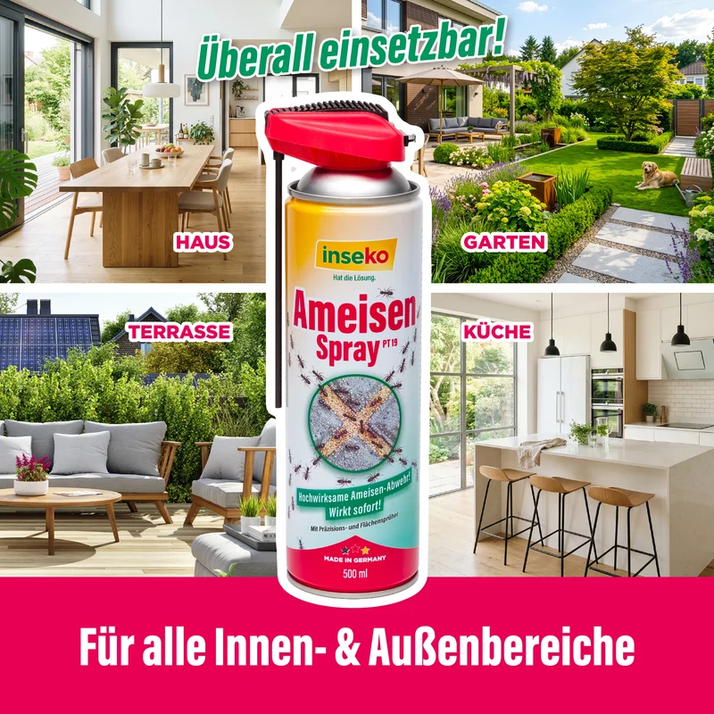 1x inseko Ameisenspray 500ml