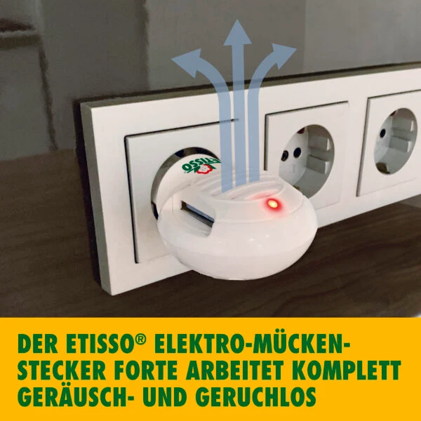 1x ETISSO® Elektro-Mückenstecker forte Starterset