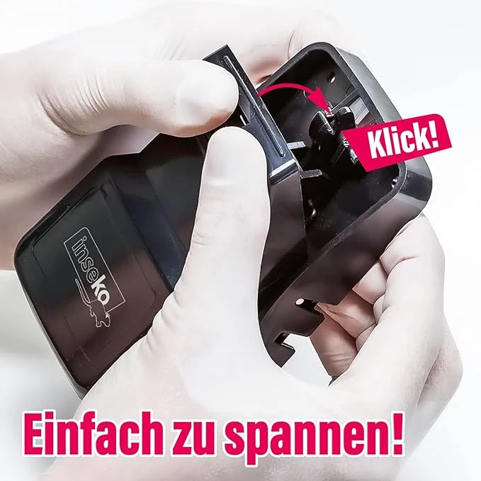 4x inseko Premium- Ratten- Schlagfalle