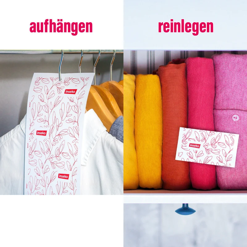 80x inseko Mottenpapier