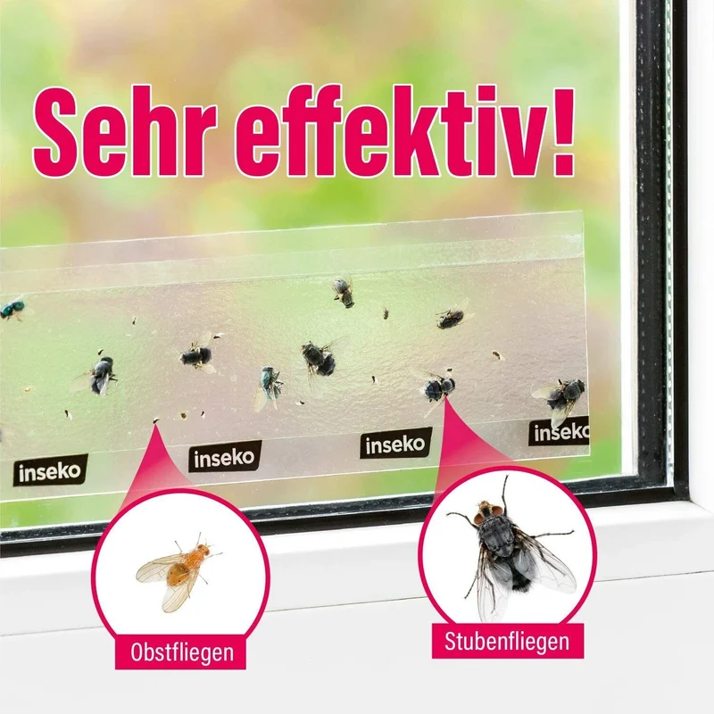 16x inseko Fenster Fliegenfallen