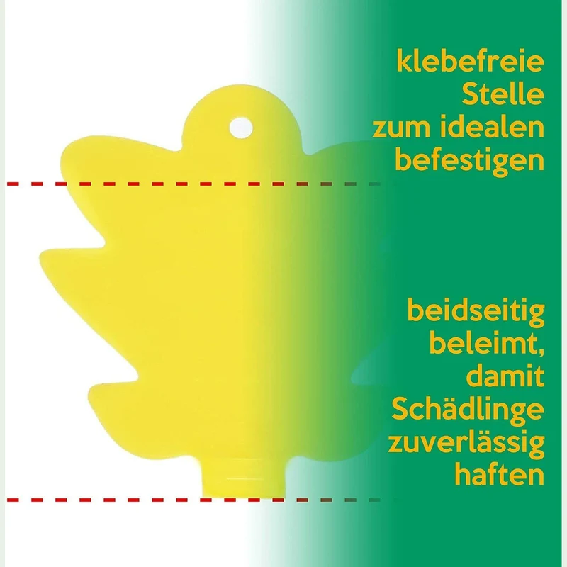 15x inseko Profi Gelbsticker Fliegenfallen