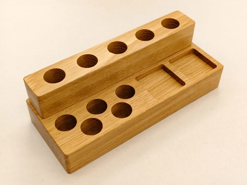 Entomologist's Block — Solid Oak | Hand-Made in the United Kingdom